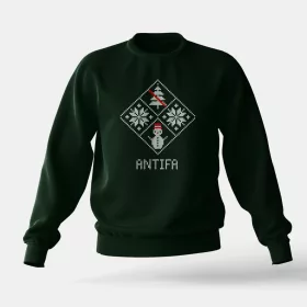 Anti-fa Zöld Pulcsi