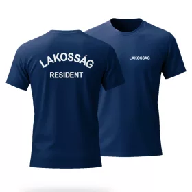Lakosság Férfi Póló