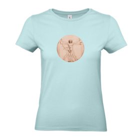 Leonardo: Vitruvius tanulmány Női Póló