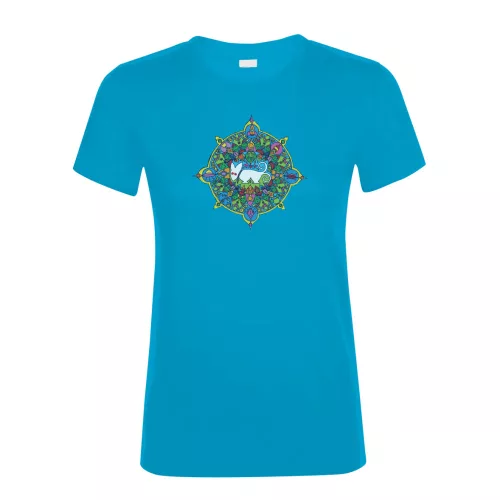 Mandala Kutyis Női Póló