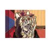 Picasso: A Síró Nő Női Póló