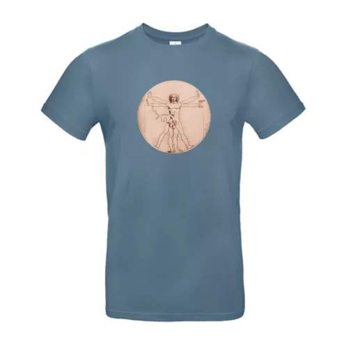 Leonardo: Vitruvius Tanulmány Férfi Póló