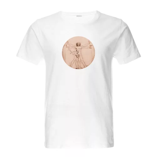 Leonardo: Vitruvius Tanulmány Férfi Póló